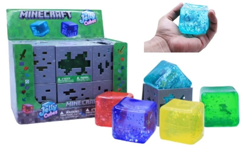 Minecraft Jelly Cubes Mystery Squishy
