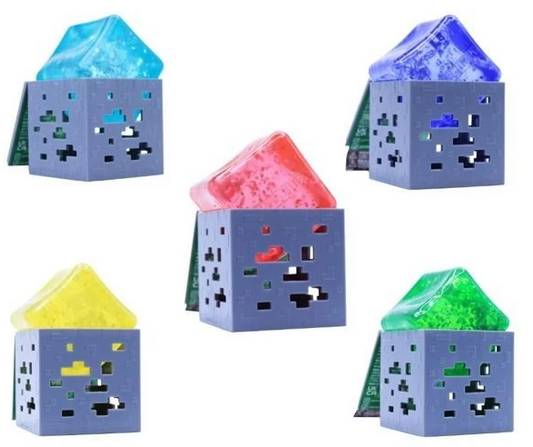 Minecraft Jelly Cubes Mystery Squishy