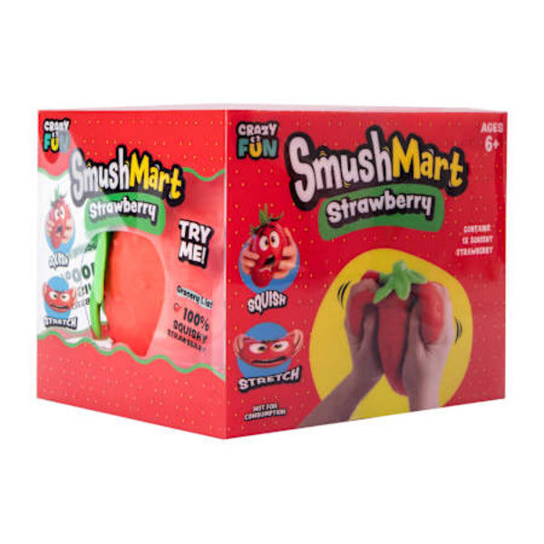 SmushMart Strawberry Jumbo Squishy