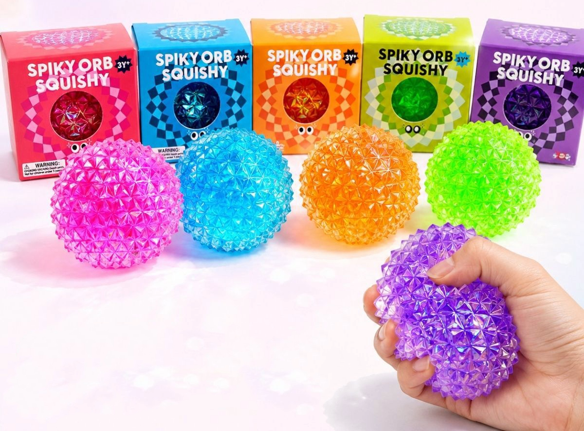 Diamond Textured Squish Ball