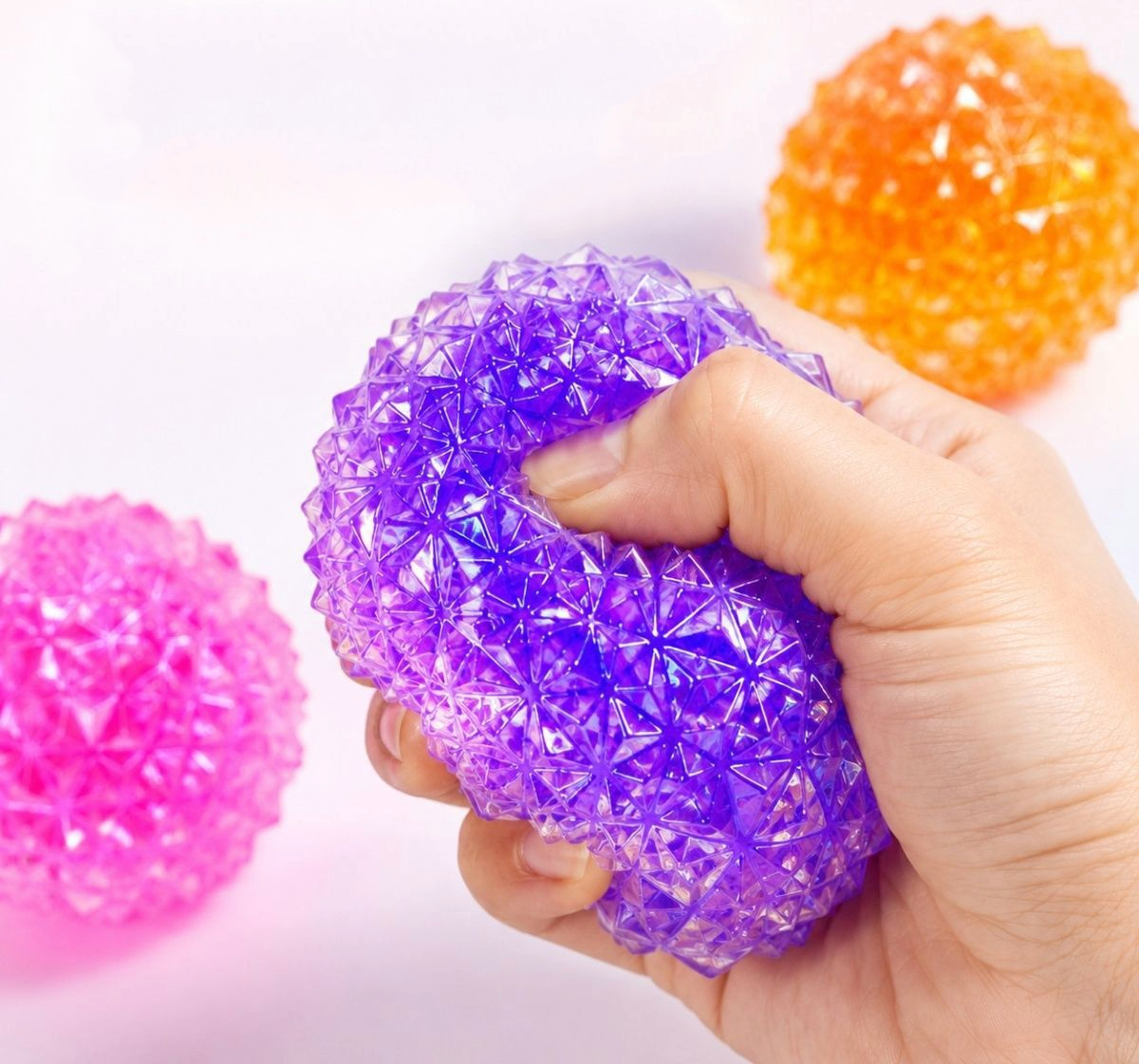 Diamond Textured Squish Ball