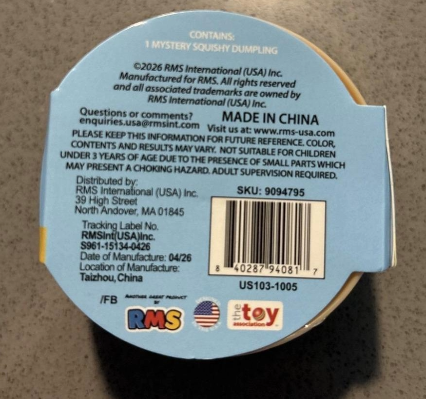RMS Mini Metallic Mystery Dumpling Bun – Series 1
