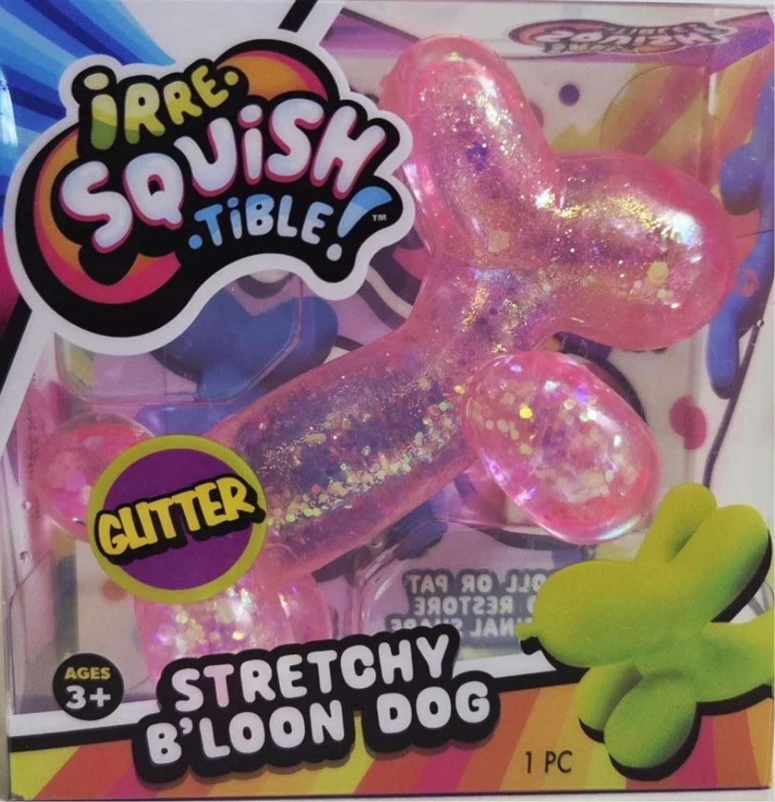JA-RU Irre-Squish-tible Stretchy B'Loon Dog