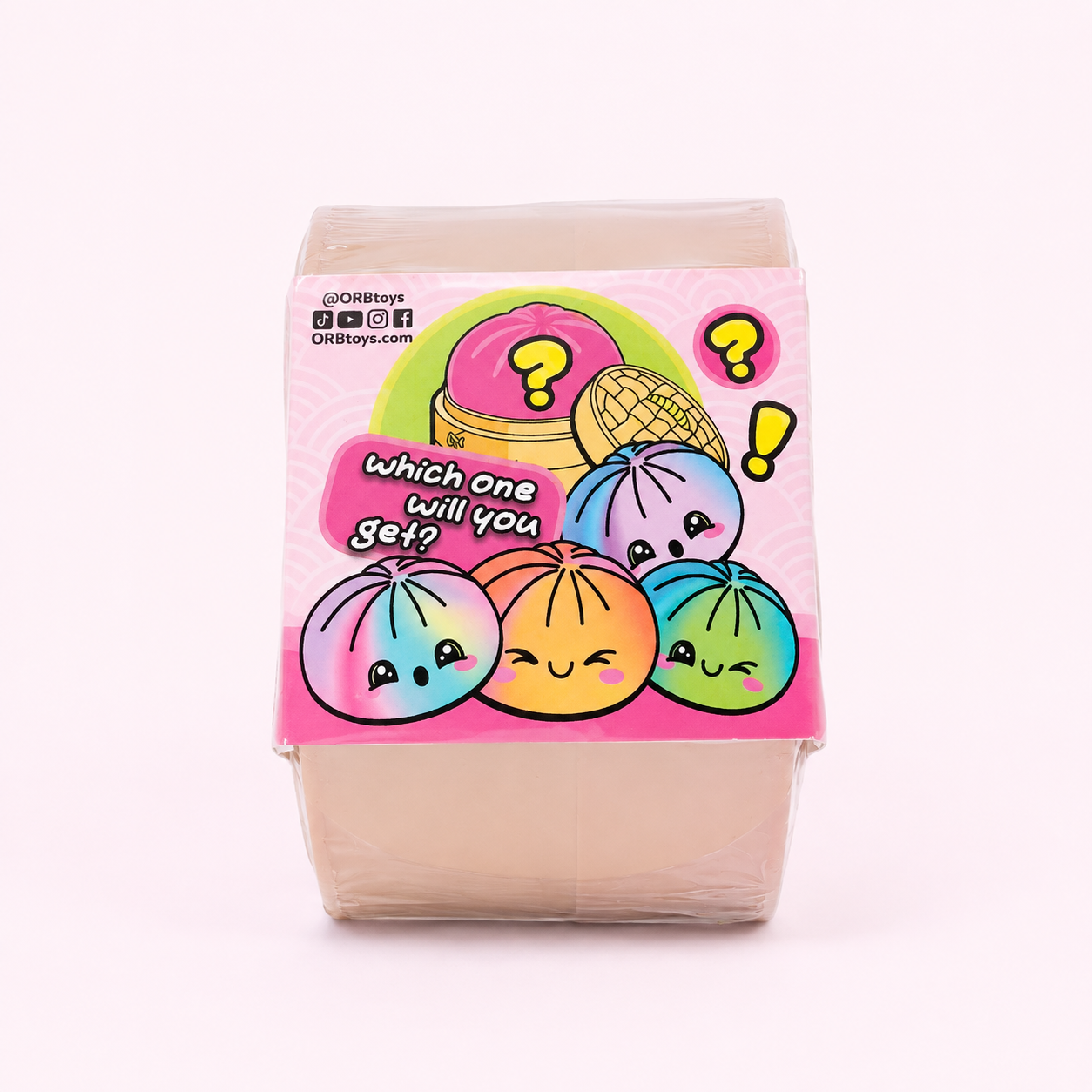 ORB Easy Squeezy Tie-Dye Dumplings Mystery Squishy