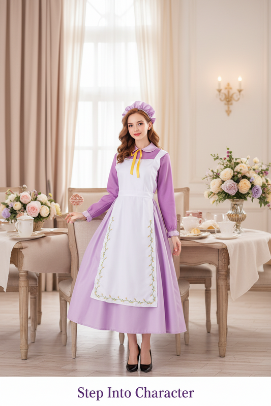 Maid Cosplay Costume Set – Women's Halloween Stage & Anime Outfit