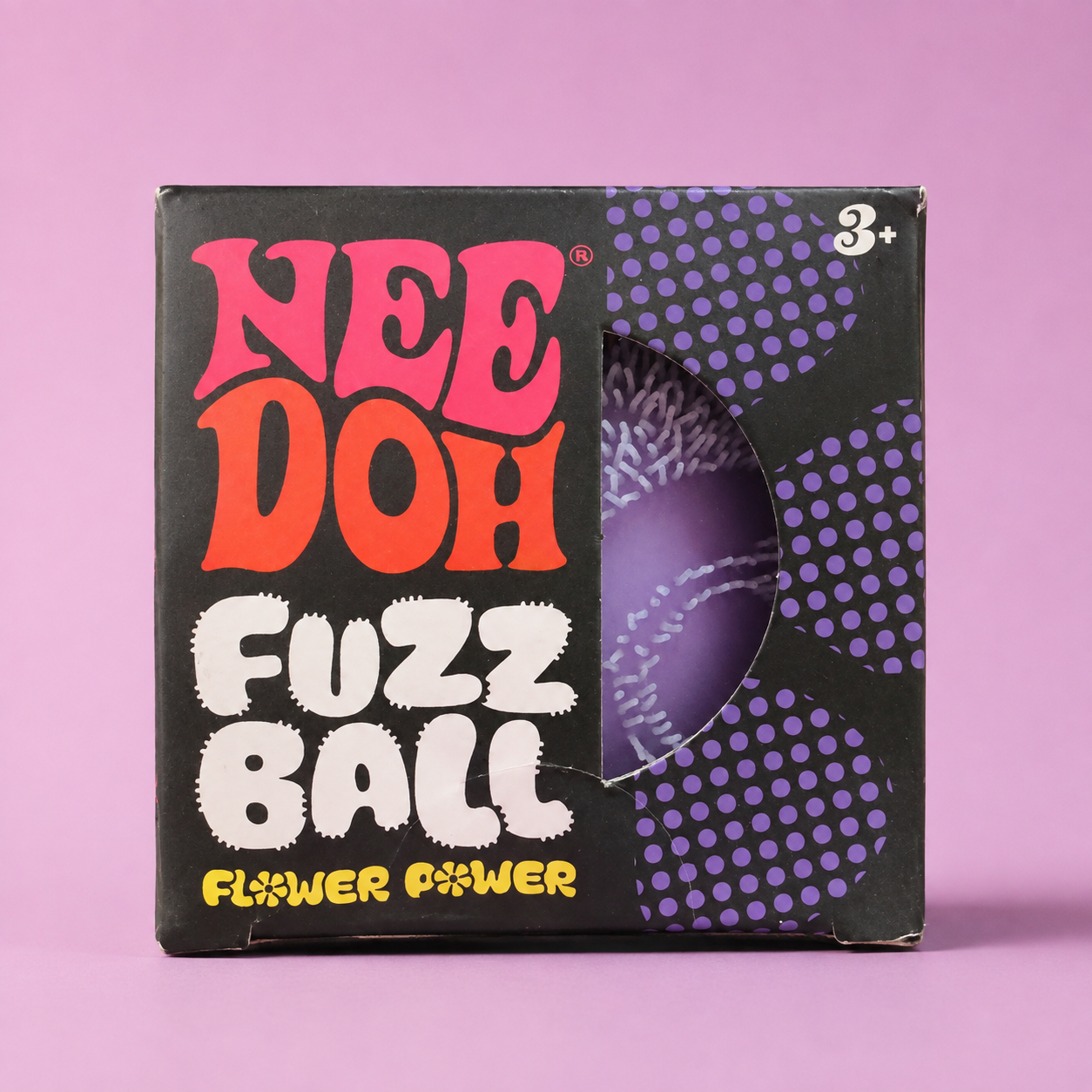 NeeDoh Fuzz Ball Flower Power