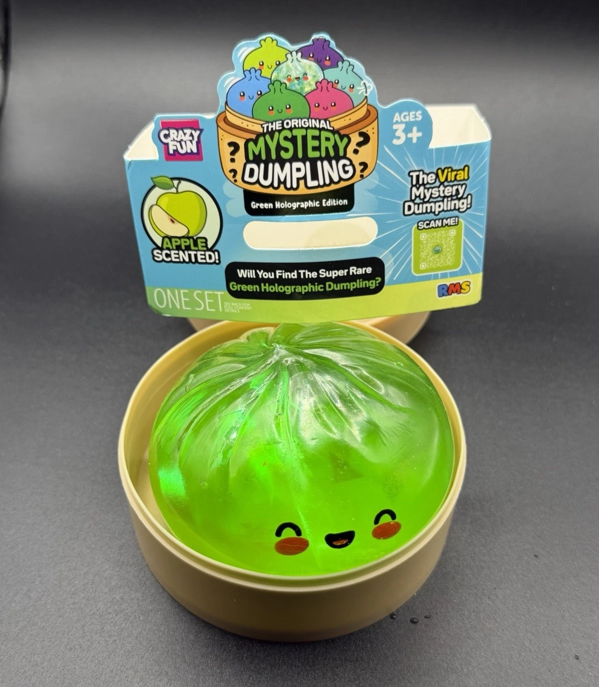 RMS Mystery Dumpling – Green Holographic Apple Scented