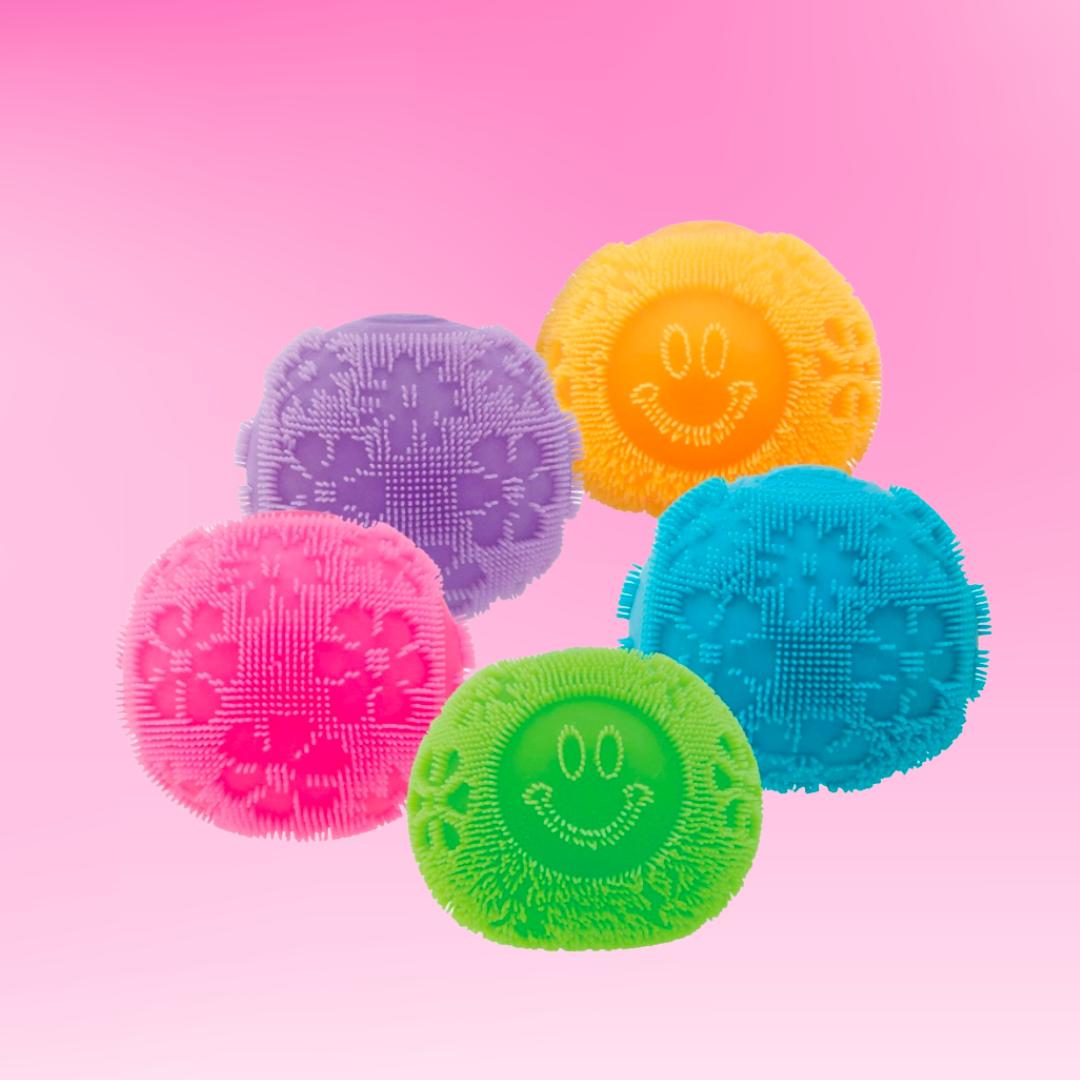 NeeDoh Fuzz Ball Flower Power