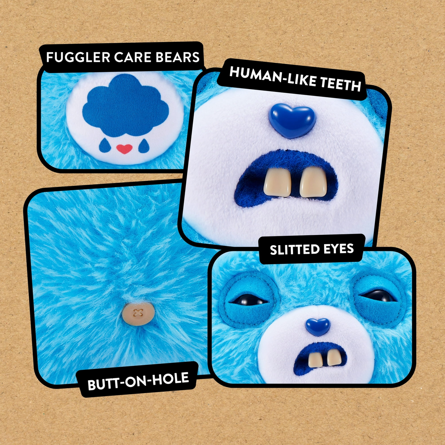 Fuggler Care Bears 9 inch