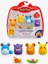 Pokémon Squish-a-longs Mini Squish 6-Piece Set