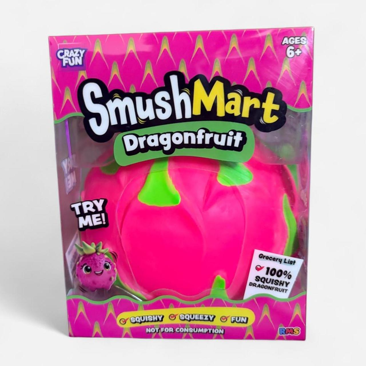 SmushMart Dragonfruit Jumbo Squishy