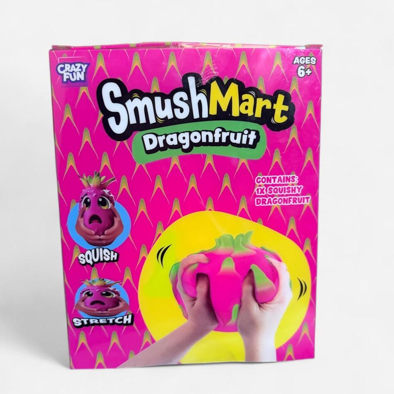 SmushMart Dragonfruit Jumbo Squishy