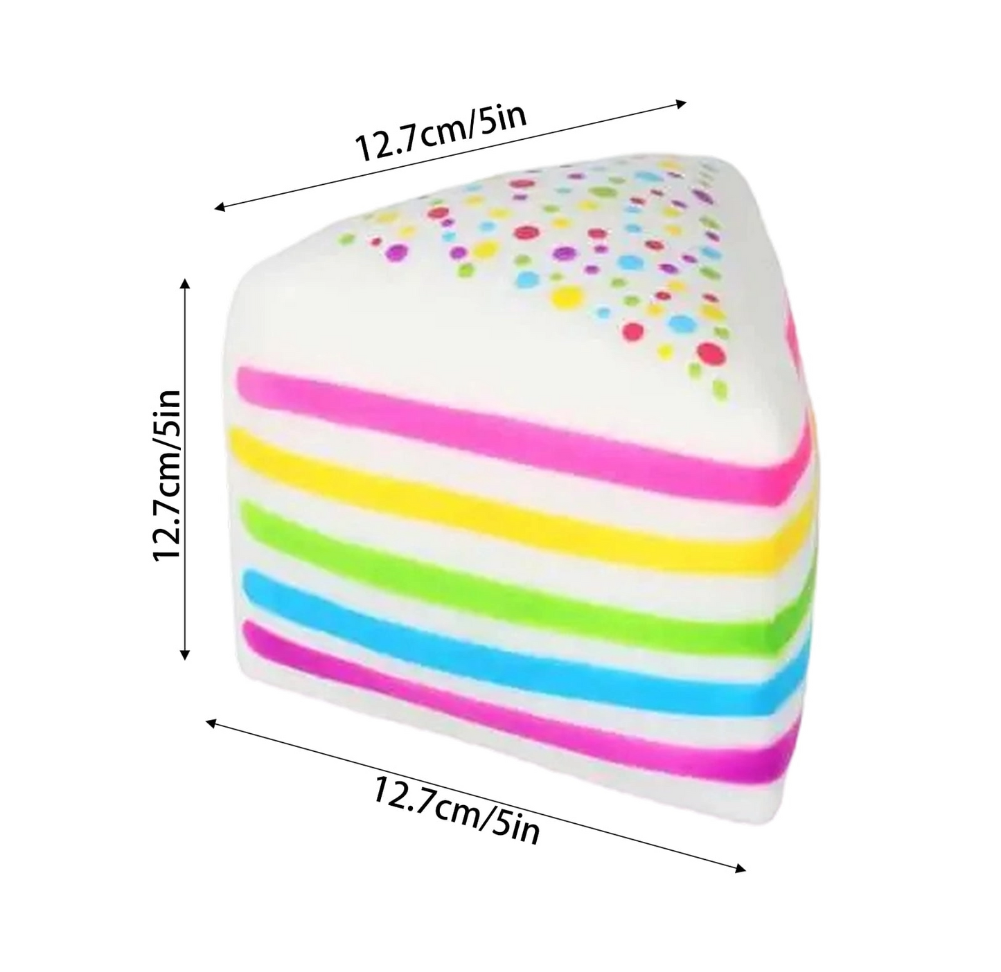 SmushMart Rainbow Layer Cake Squishy