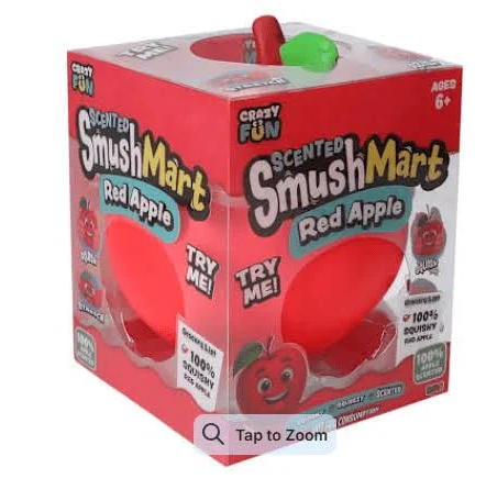 SmushMart Scented Red Apple Jumbo Squishy