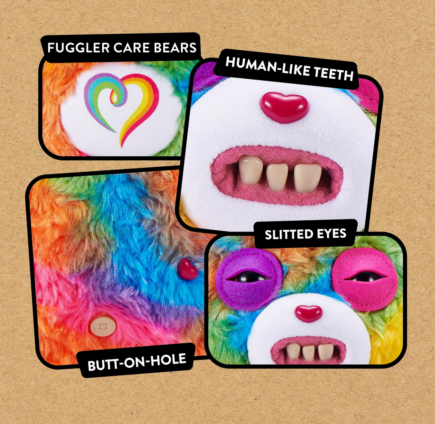 Fuggler Care Bears 9 inch